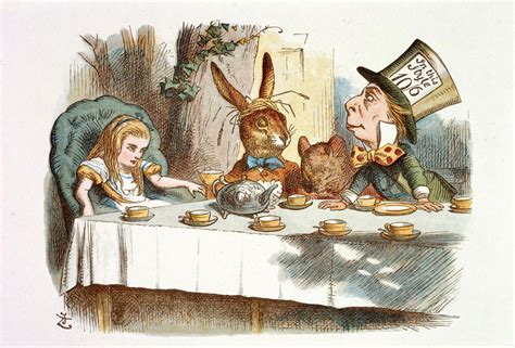 alice in wonderland hatter|mad hatter's tea party meaning.